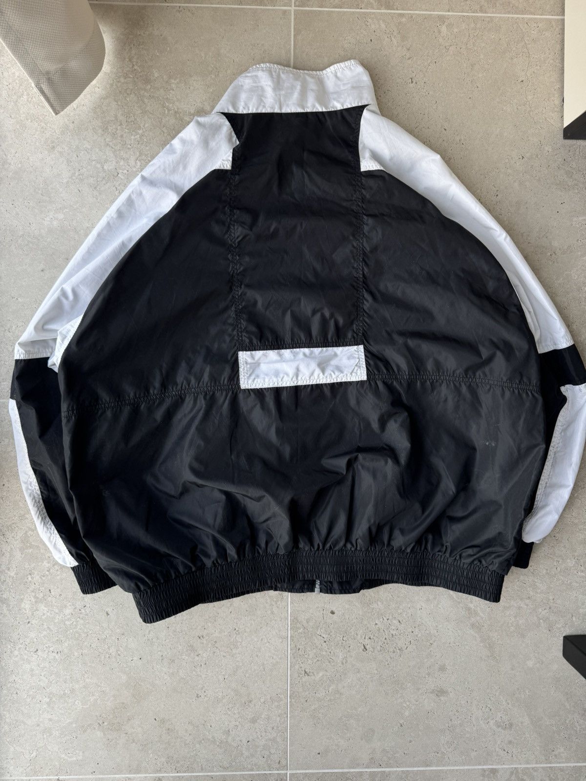 Nike × Vintage Vintage Y2K Nike Team Drill Nylon Swoosh Tracksuit Size US XXL / EU 58 / 5 - 3 Thumbnail