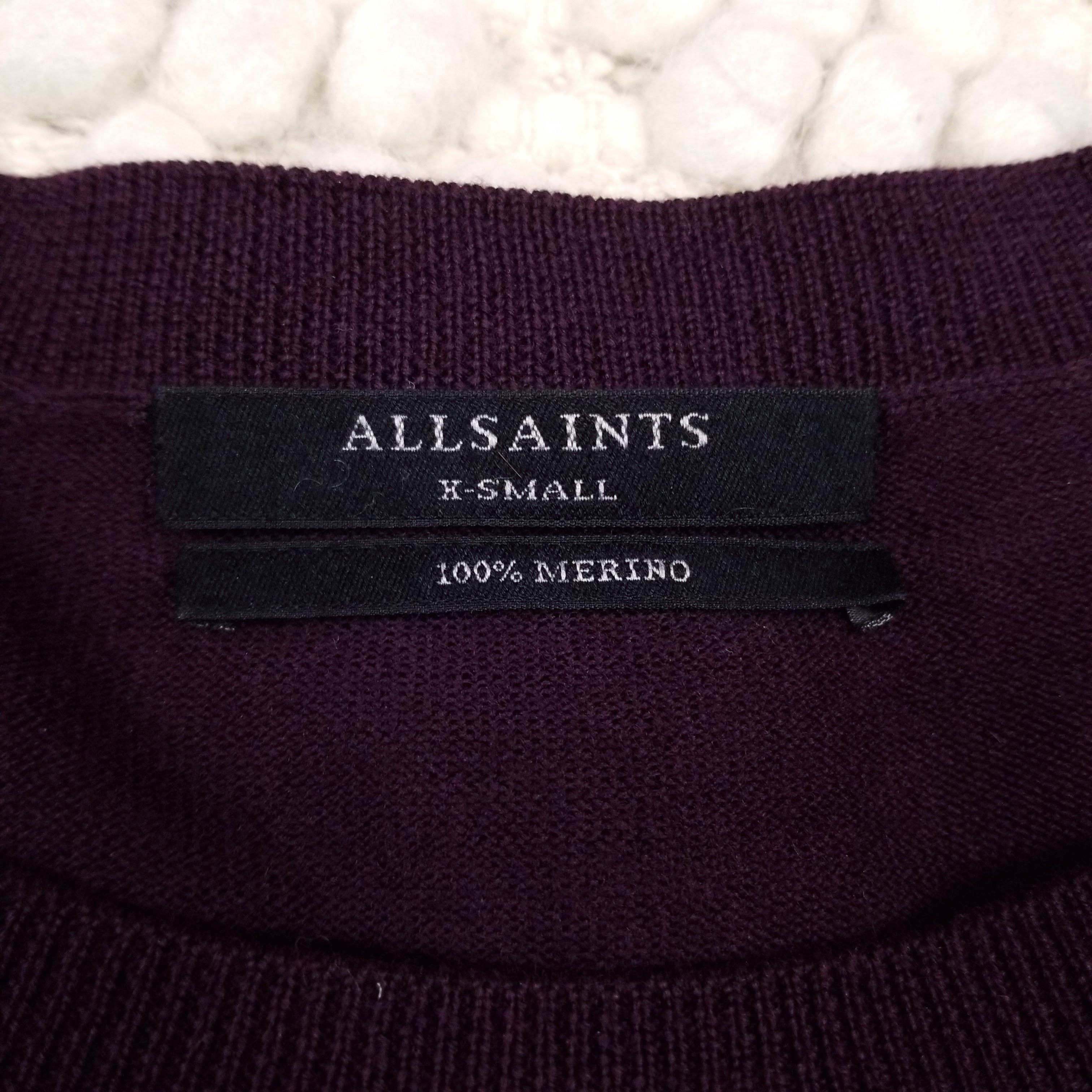 Allsaints Libby Contrast Sweater Size XS / US 0-2 / IT 36-38 - 6 Thumbnail