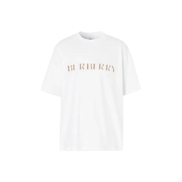 Burberry Burberry SS23 Logo Embroidered Tee Size US L / EU 52-54 / 3 - 1 Thumbnail