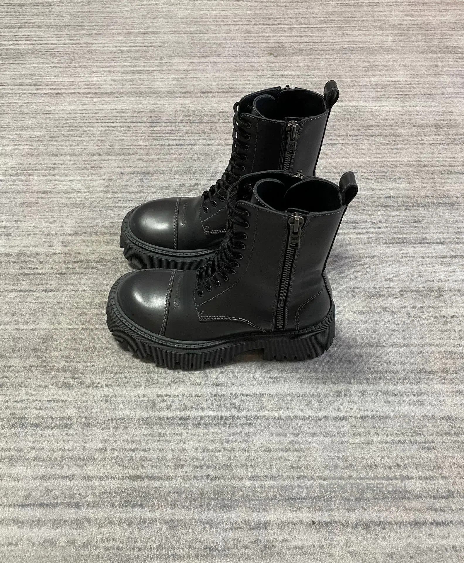 Adieu Paris balenciaga tractor high-top derby military boots. Size US 8 / EU 41 - 3 Thumbnail