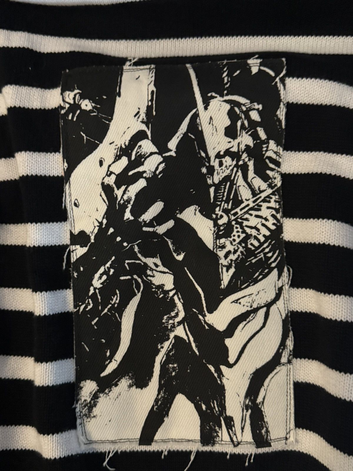 Rough Simmons Rough simmons striped patch turtleneck Size US L / EU 52-54 / 3 - 4 Thumbnail