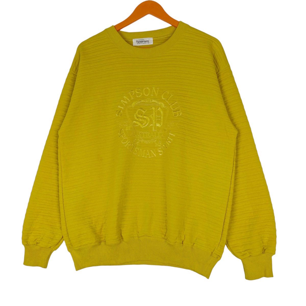The Simpsons × Vintage Vintage Simpson Club Big Logo Embroidered Crewneck Size US M / EU 48-50 / 2 - 2 Thumbnail