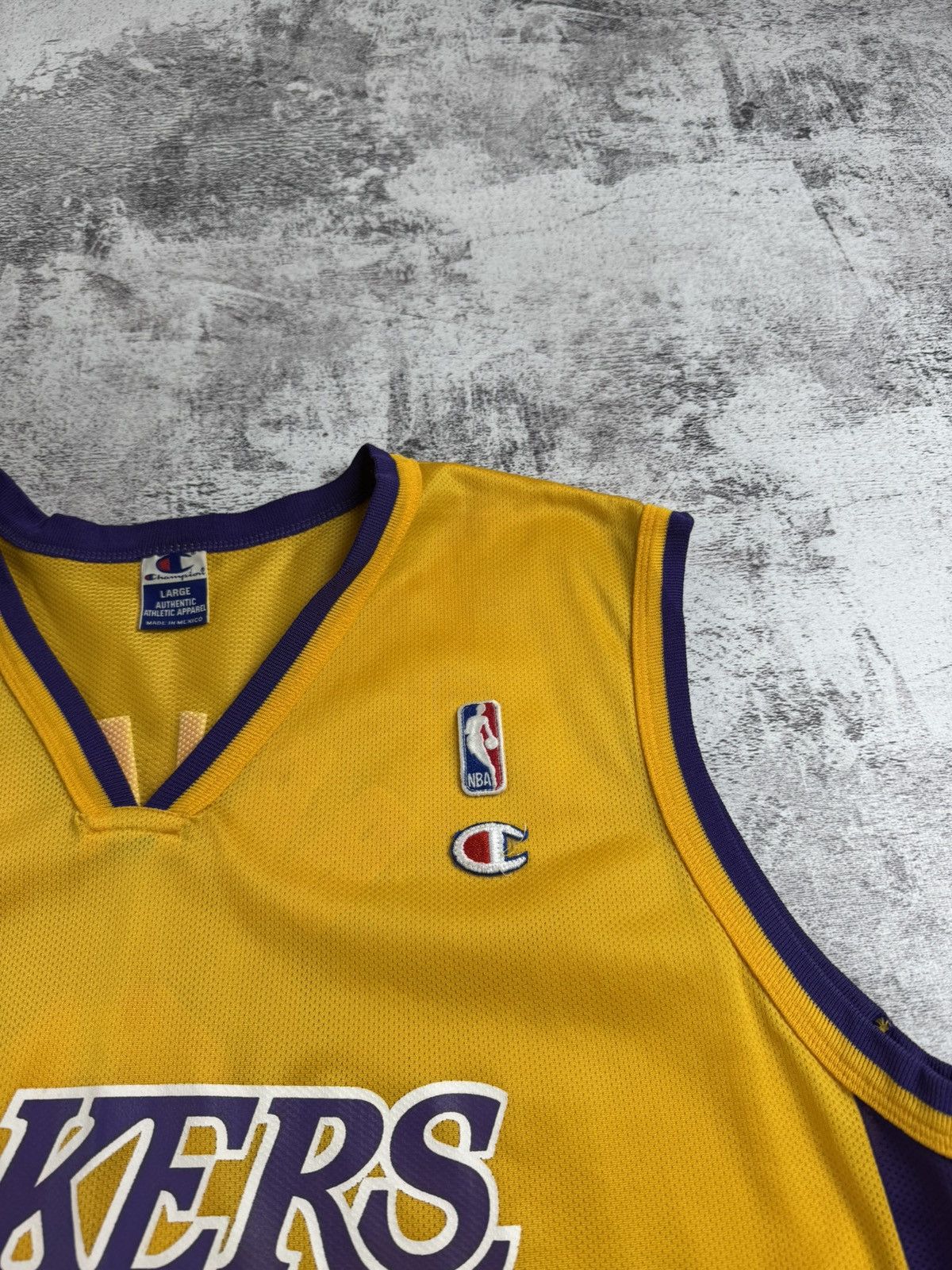 NBA Vintage Lakers Kobe Bryant #8 Rap Shirt Basketball Jersey Size US L / EU 52-54 / 3 - 9 Thumbnail