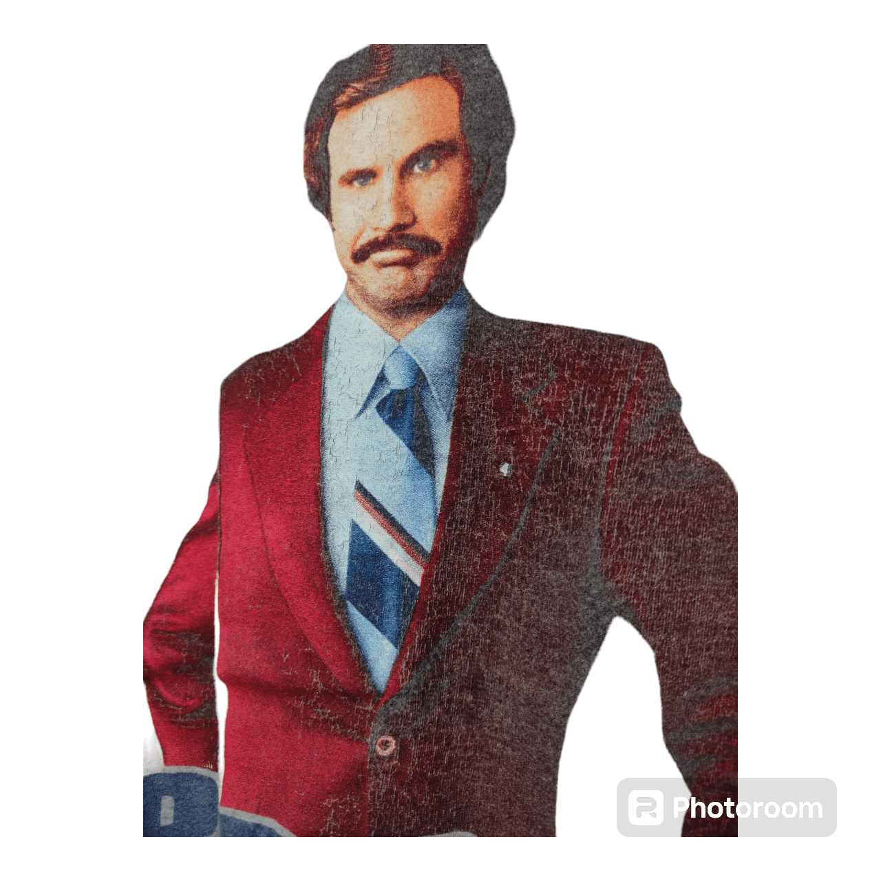 Tultex THE ANCHORMAN BIG DEAL T-SHIRT Size US L / EU 52-54 / 3 - 9 Thumbnail