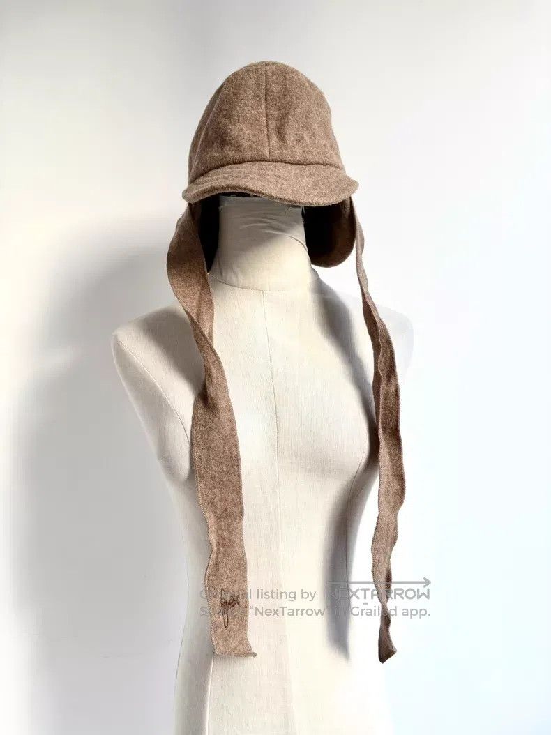 Vivienne Westwood Vivienne Westwood Second-hand beige tweed wool beret with Size ONE SIZE - 3 Thumbnail