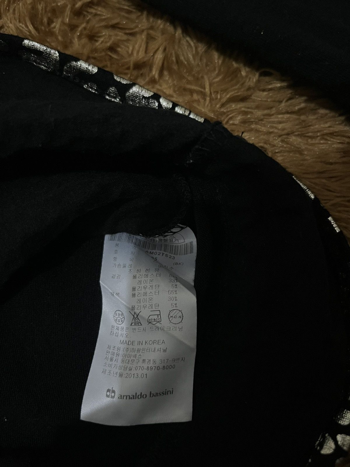 Japanese Brand Arnaldo Bassini Double Layer Long Sleeve Y2K Style Tee Size US XL / EU 56 / 4 - 4 Thumbnail
