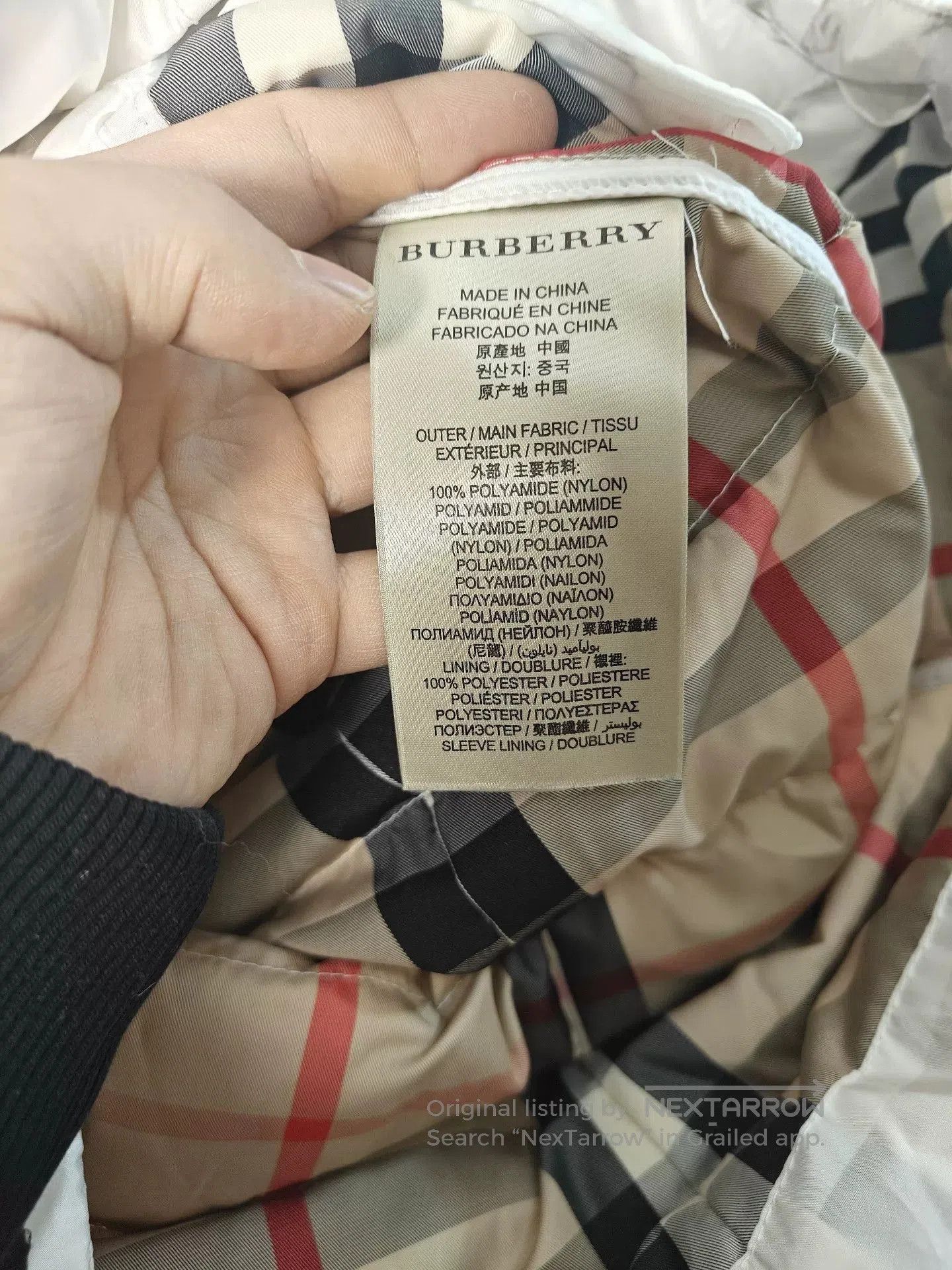 Burberry Burberry Check Down Jacket Authentic. Size US M / EU 48-50 / 2 - 3 Thumbnail
