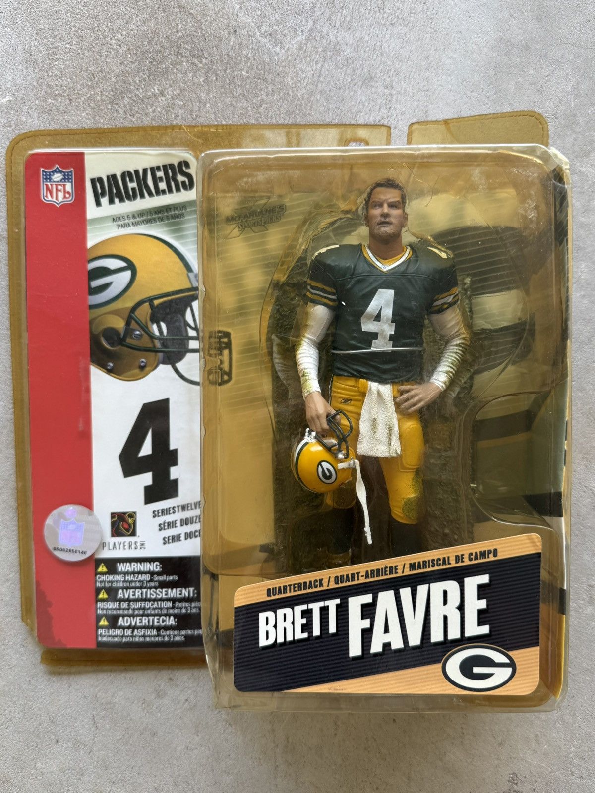 NFL Vintage NFL Brett Favre McFarlane Toys Green Action Figures Size ONE SIZE - 3 Thumbnail