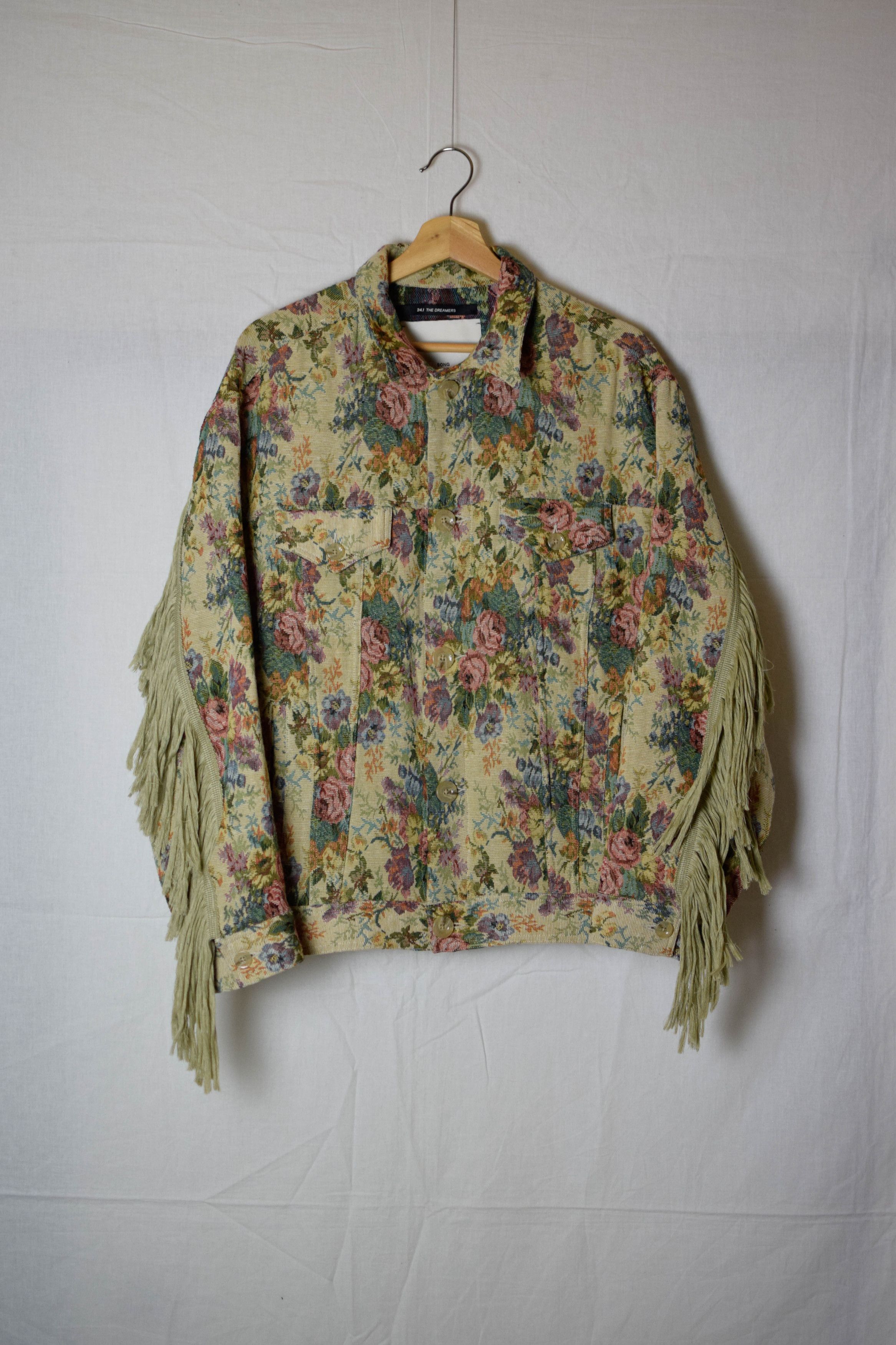 Song For The Mute SftM 24.1 Fringe Jacket - MJK095_JQRDYLW Size US L / EU 52-54 / 3 - 2 Thumbnail