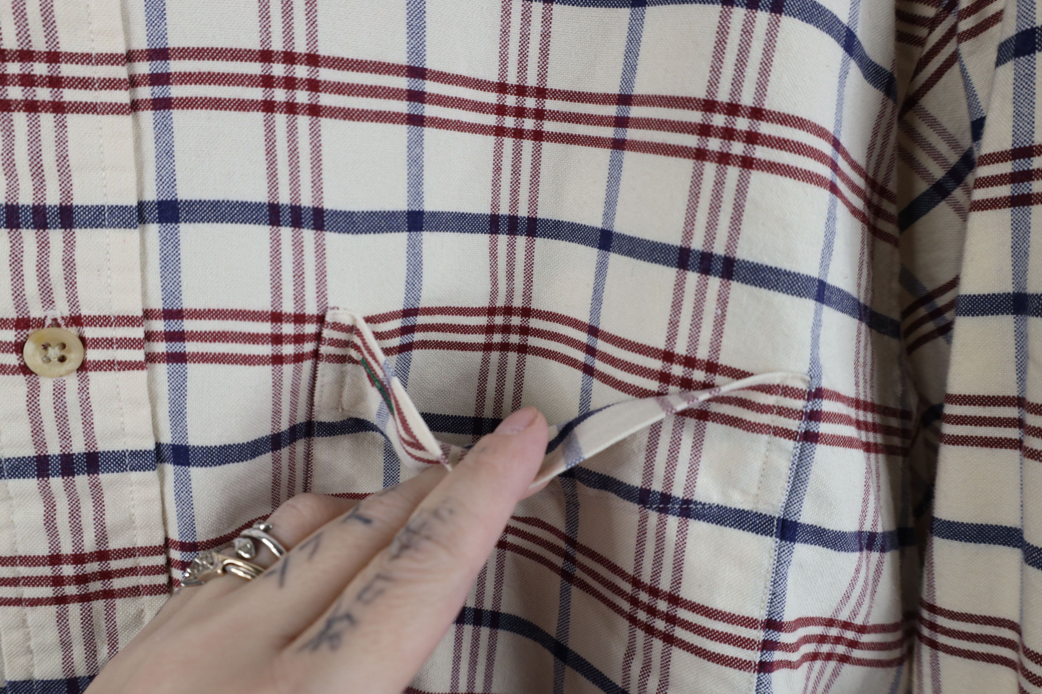 Tommy Hilfiger Vintage 90s Tommy Hilfiger Cotton Oxford Button Down Shirt Size US M / EU 48-50 / 2 - 5 Thumbnail