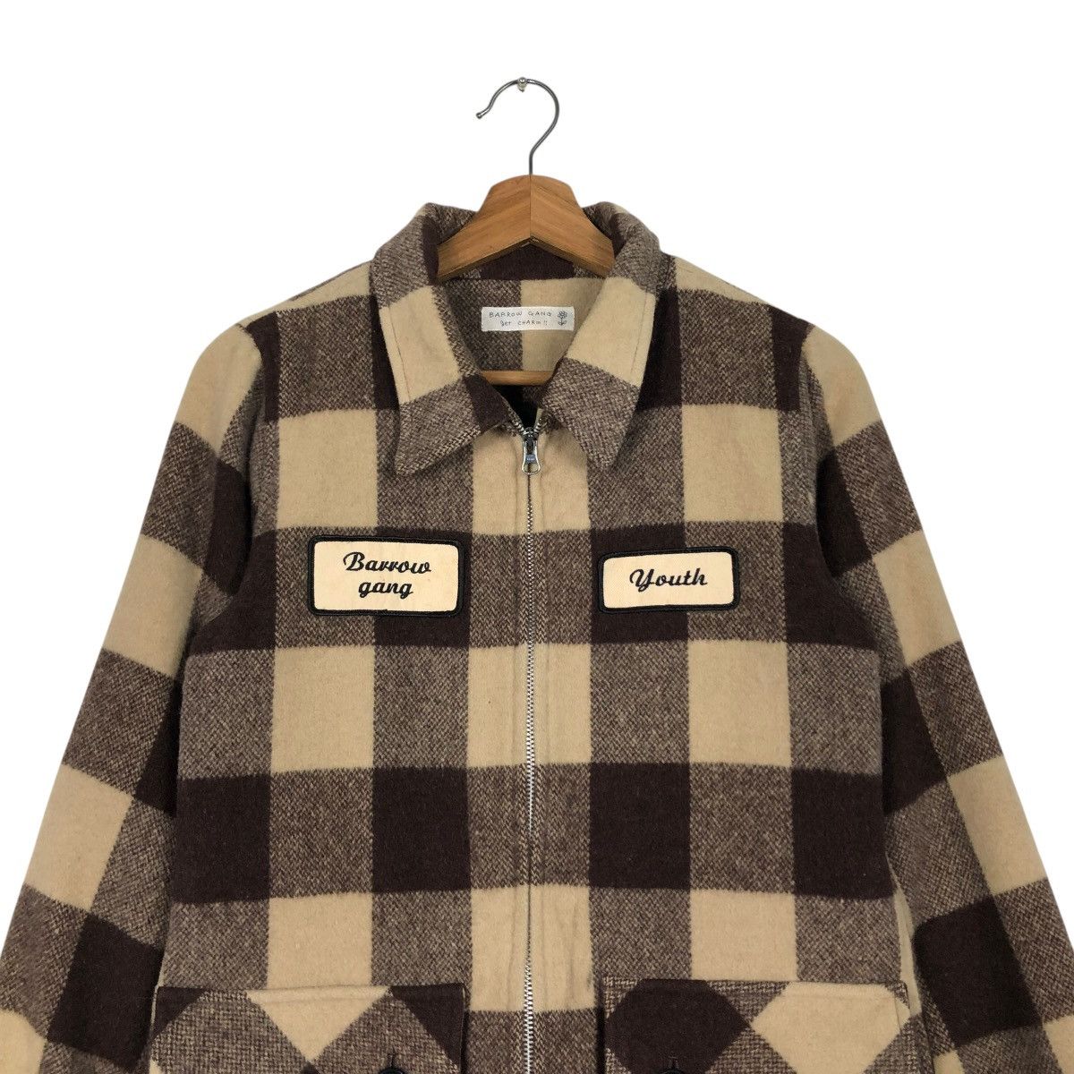 Vintage 🔥VINTAGE CHORE WOOL WORK JACKET TARTAN YOUTH ISSEY MIYAKE Size US S / EU 44-46 / 1 - 5 Thumbnail