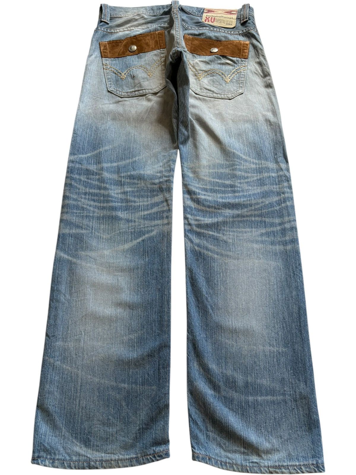 Edwin Exclusive Vintage Edwin Fatigue Baggy Bush Denim Pants Size US 34 / EU 50 - 2 Thumbnail
