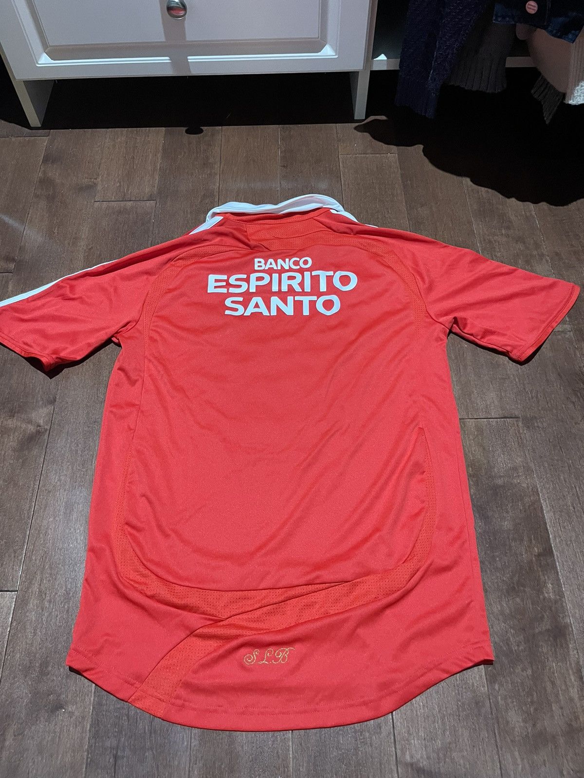 Adidas 2007 Adidas SL Benfica Home Jersey Size US S / EU 44-46 / 1 - 7 Thumbnail