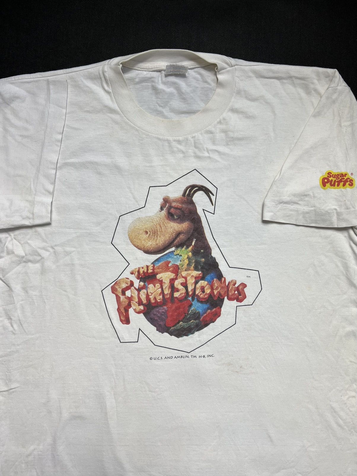 Vintage Tshirt The Flintstones Vintage 90’s Koszulka Single Stitch Size US XL / EU 56 / 4 - 1 Thumbnail