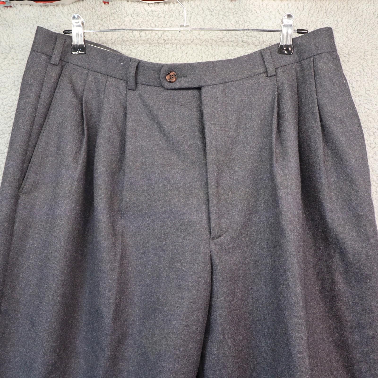 Other Vtg Gianfranco Ruffini Slacks Men Wool Trousers Pants Gray Size US 36 / EU 52 - 2 Thumbnail