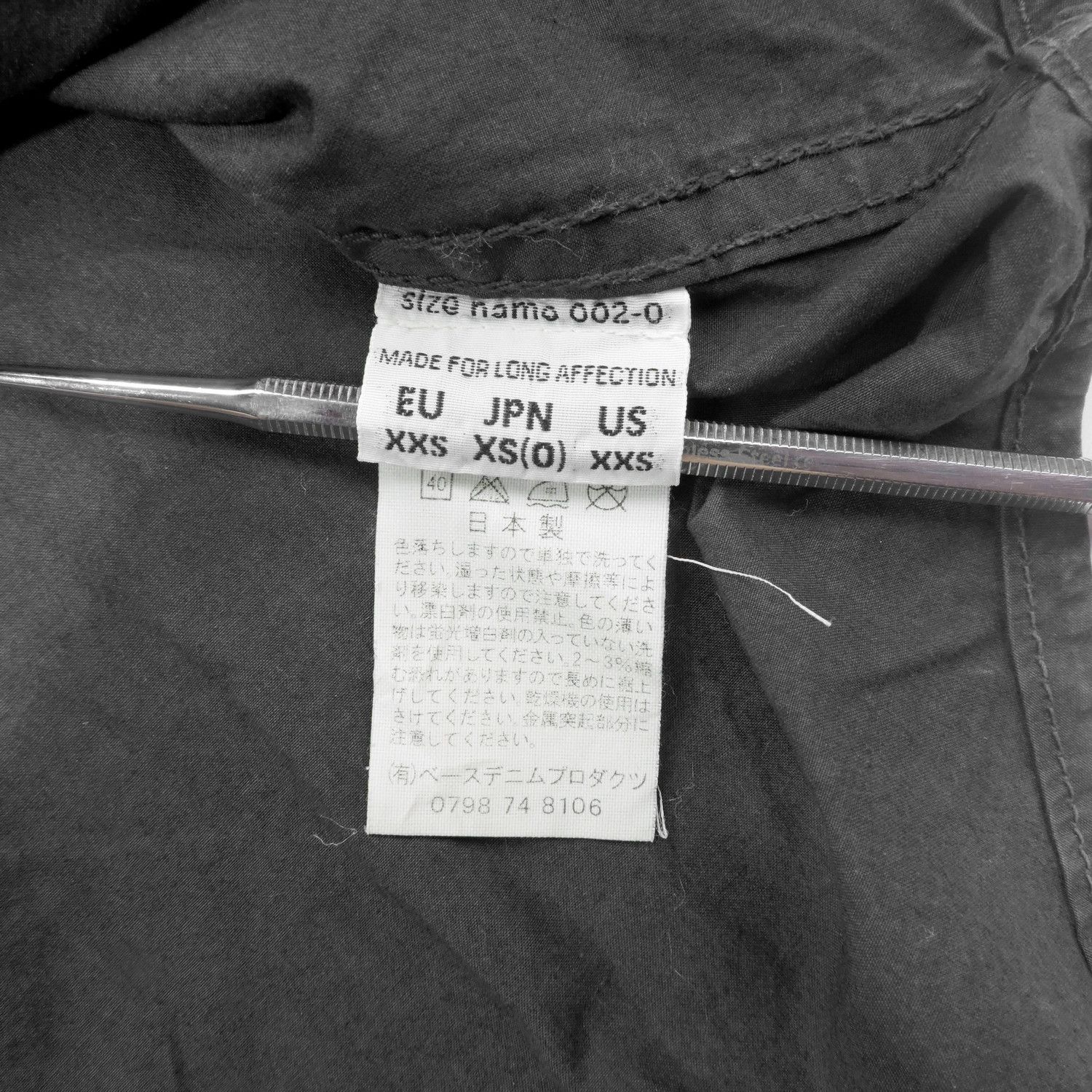 Orslow ORSLOW FRENCH ARMY MILITARY ASYMMETRICAL SMOCK JACKET Size US S / EU 44-46 / 1 - 4 Thumbnail