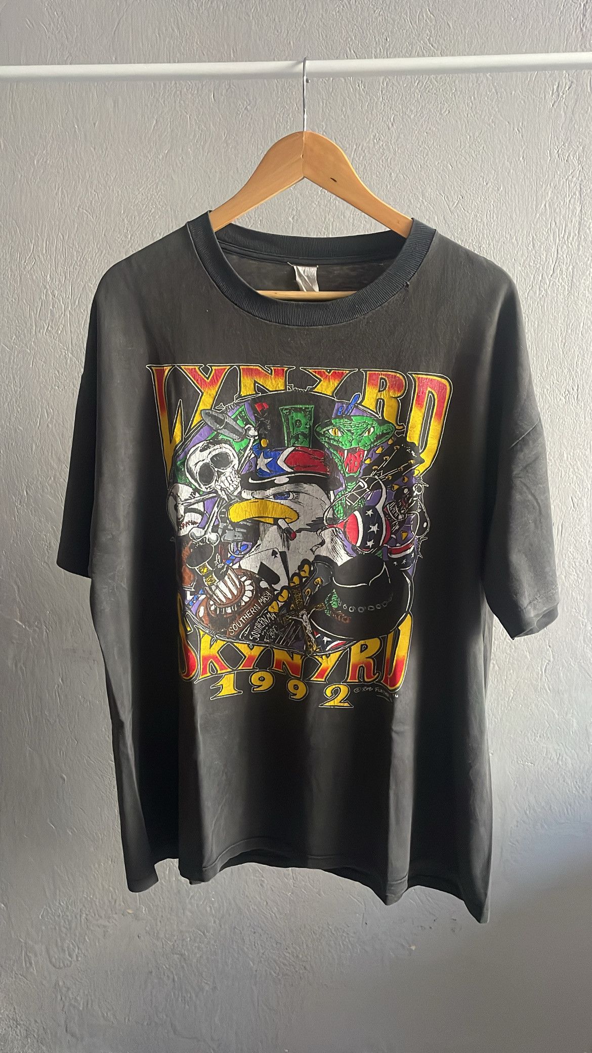 Vintage Lynyrd Skynyrd Vintage tee Size US XL / EU 56 / 4 - 1 Thumbnail