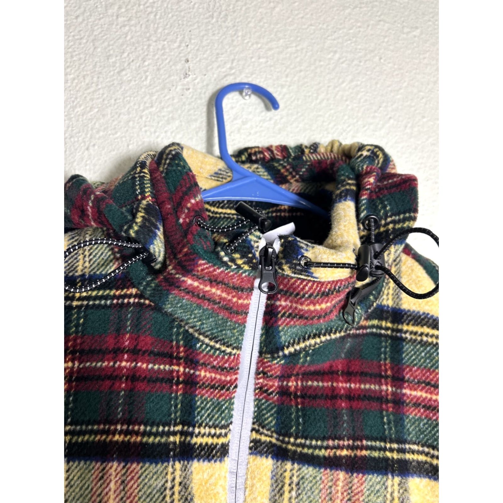 Vintage VINTAGE Tango Hotel Mens Large Pullover Hoodie Plaid Zip Side Pouch Pocket Street Wear Size US L / EU 52-54 / 3 - 4 Thumbnail