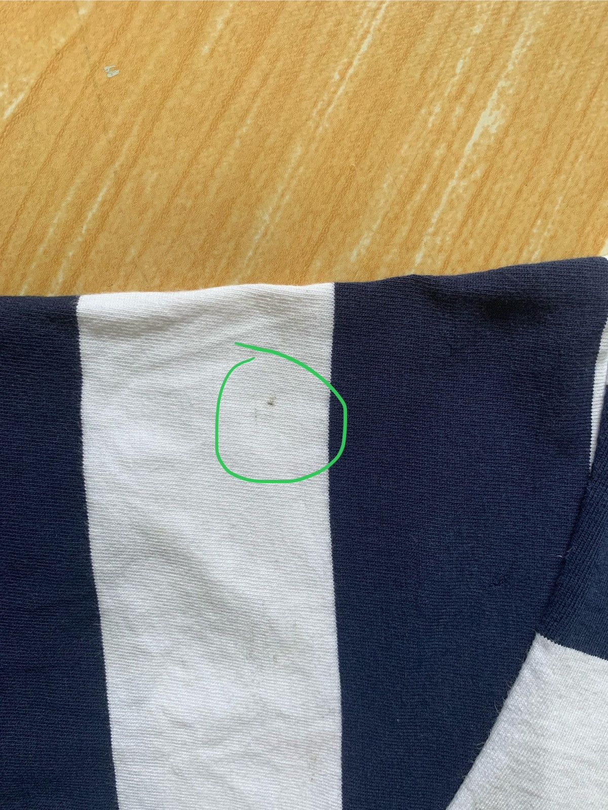 agnes b. 🔥 Agnes B Paris.. Blue White Lining Stripe T Shirt Size US S / EU 44-46 / 1 - 10 Thumbnail