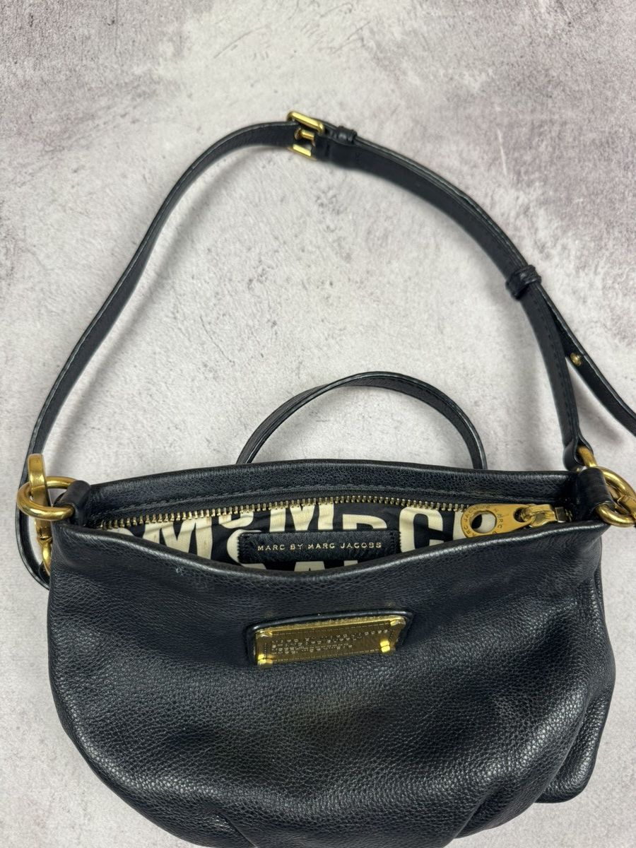Marc Jacobs Marc Jacobs the mini cushion bag in black Size ONE SIZE - 6 Thumbnail