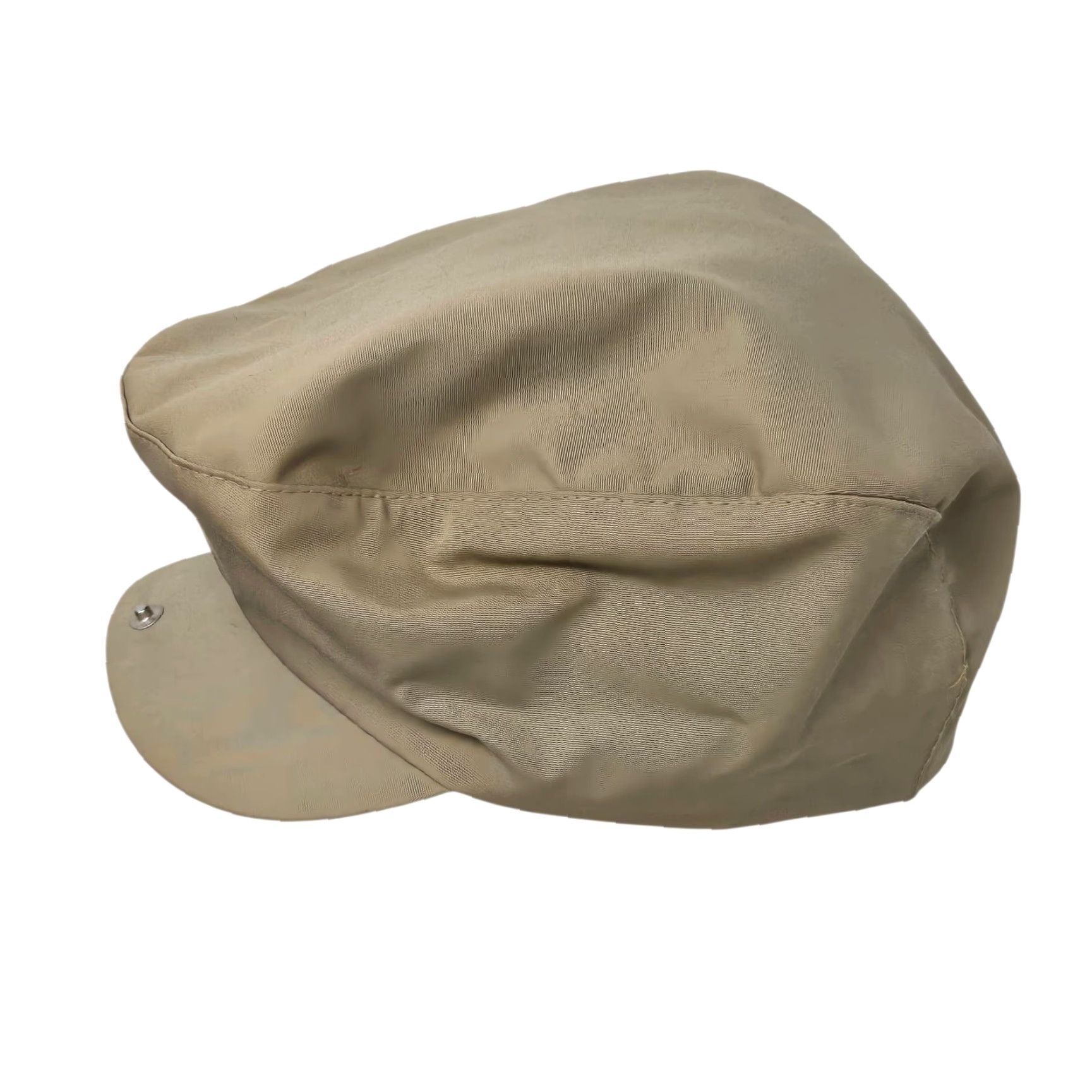 Vintage VINTAGE United Hatters Cap Millinery Tan Military Hunting Hat Small Size ONE SIZE - 4 Thumbnail