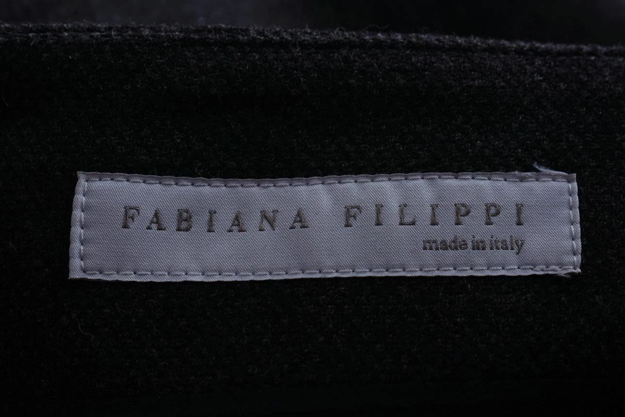 Fabiana Filippi Women's Fabiana Filippi Gray Wool Maxi Pencil Skirt Size L Size 34" / US 12 / IT 48 - 6 Thumbnail