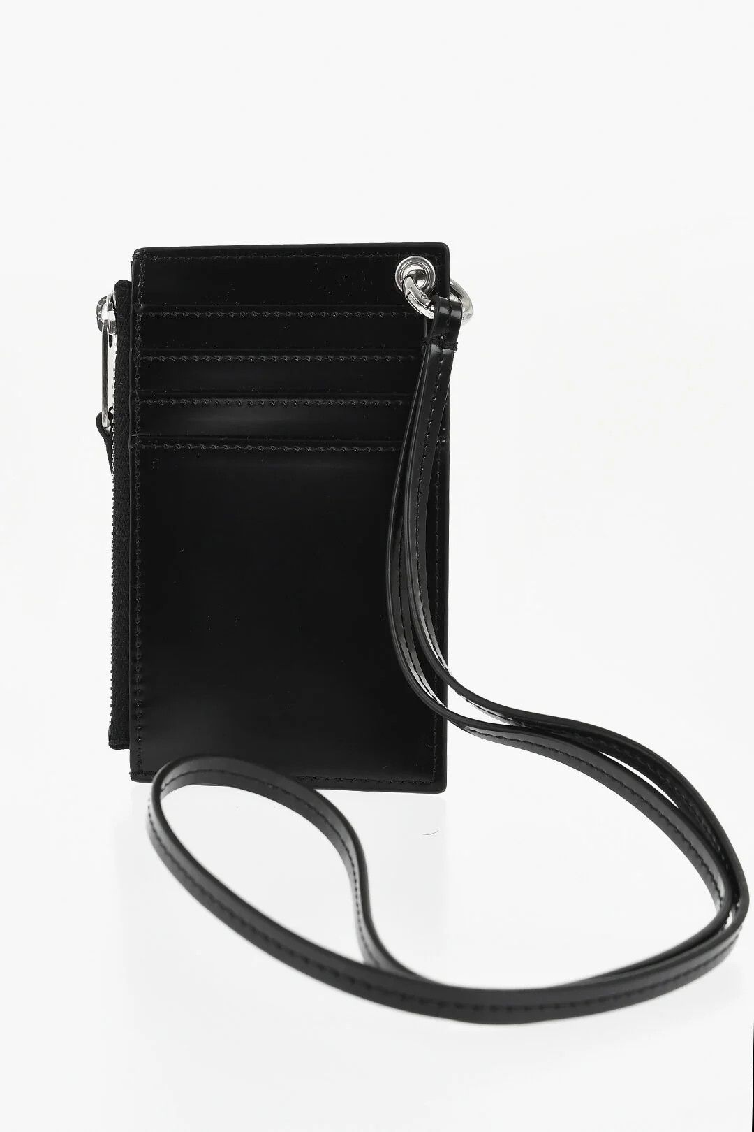 Palm Angels og1mm0326 Size: OS / Leather Cardholder in Black Size ONE SIZE - 2 Thumbnail