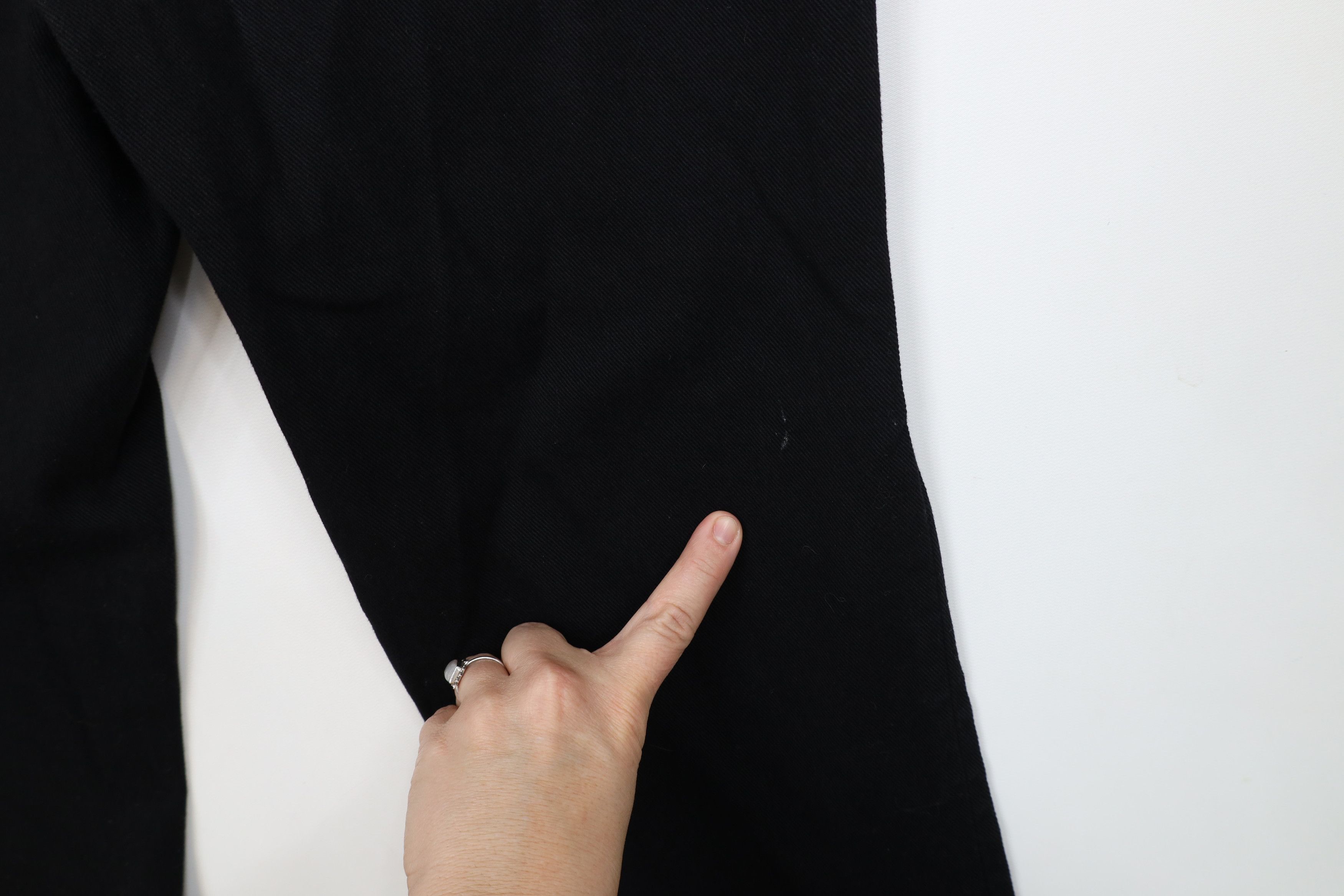 Ralph Lauren Vintage 90s Ralph Lauren Stretch Wide Leg Denim Jeans Black Size 32" / US 10 / IT 46 - 13 Thumbnail