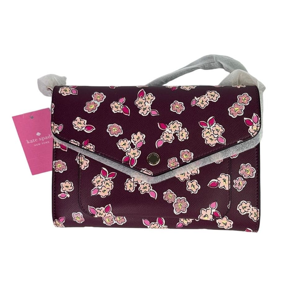 Kate Spade Kate Spade Frosted Floral Tinsel Flap Crossbody Clutch bag Size ONE SIZE - 2 Thumbnail
