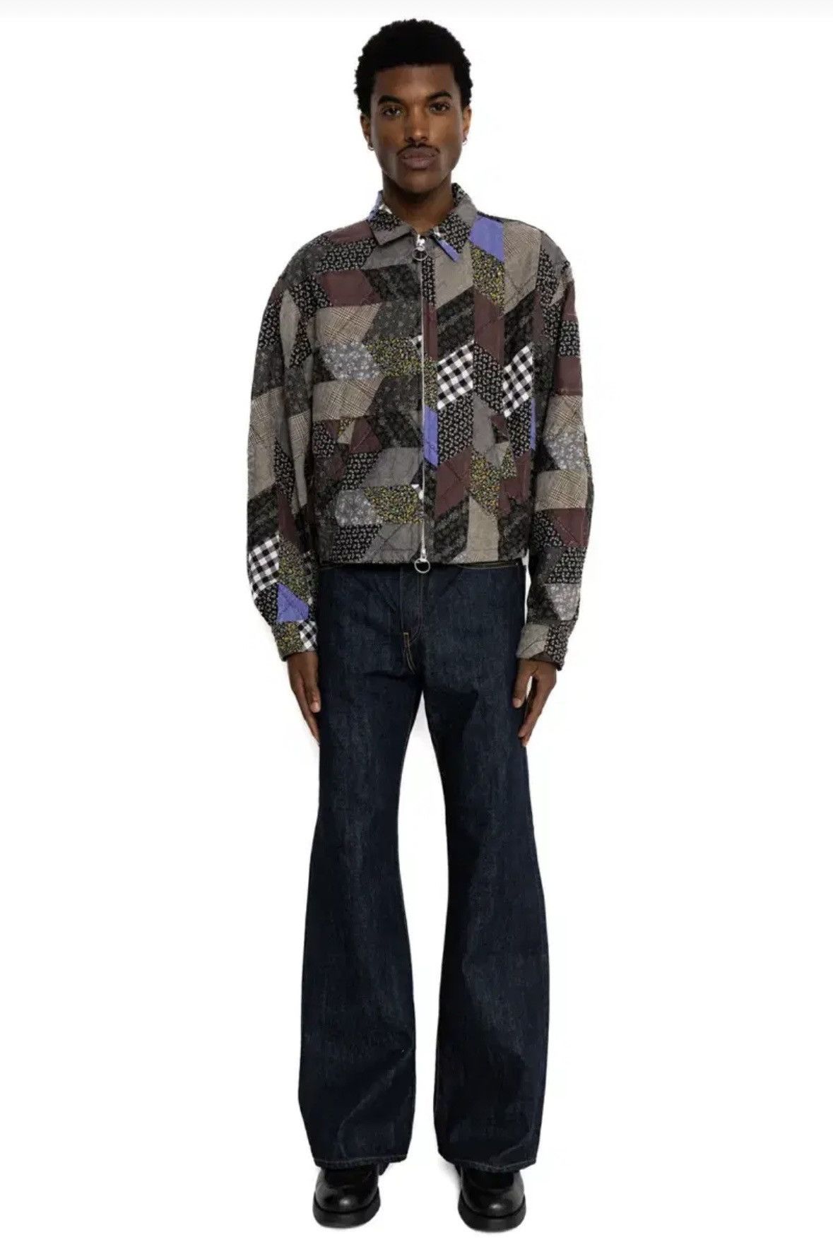 Kapital × Kapital Kountry Kapital Yabane Quilt Patchwork Jacket Size US XL / EU 56 / 4 - 3 Thumbnail