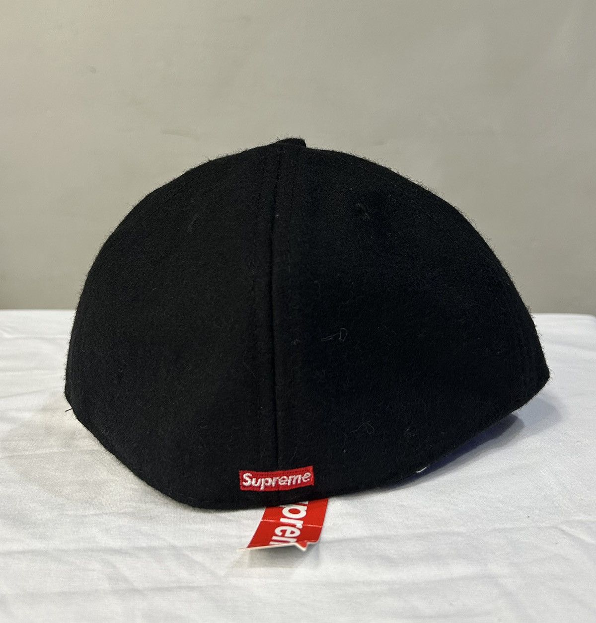 Supreme Supreme Boiled Wool “S” Logo Black Cap / Hat Size 7 3/8 NEW Size ONE SIZE - 3 Thumbnail