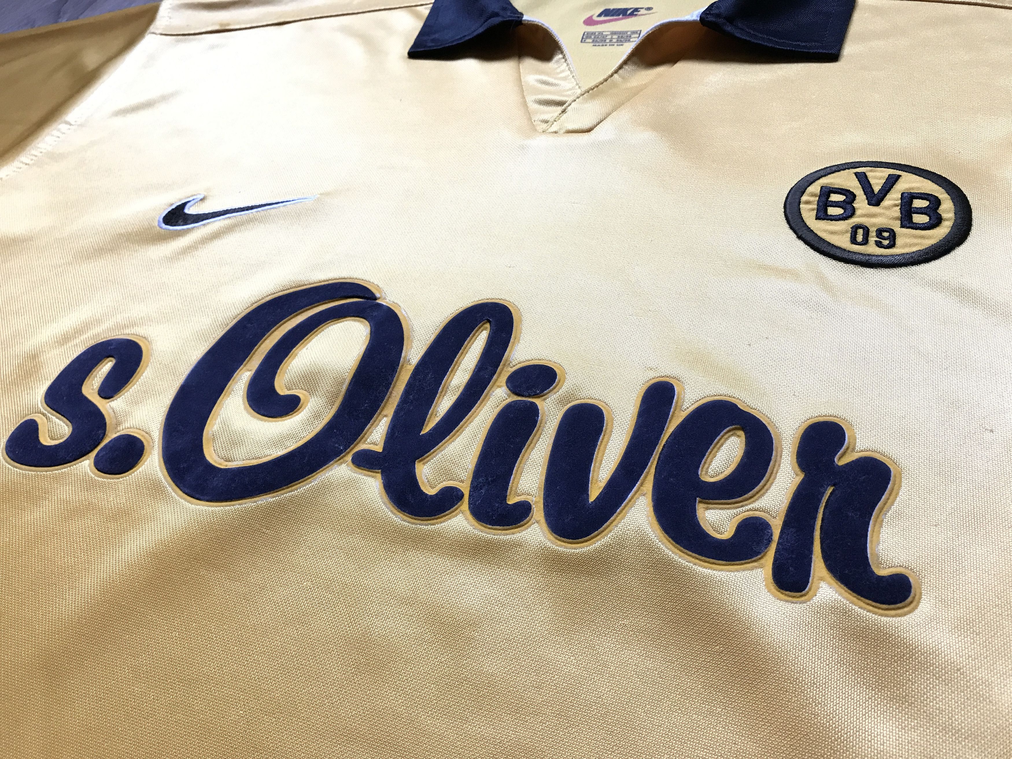Nike × Vintage Vintage Nike Borussia Dortmund Football Jersey 1998-2000 Size US XL / EU 56 / 4 - 10 Thumbnail