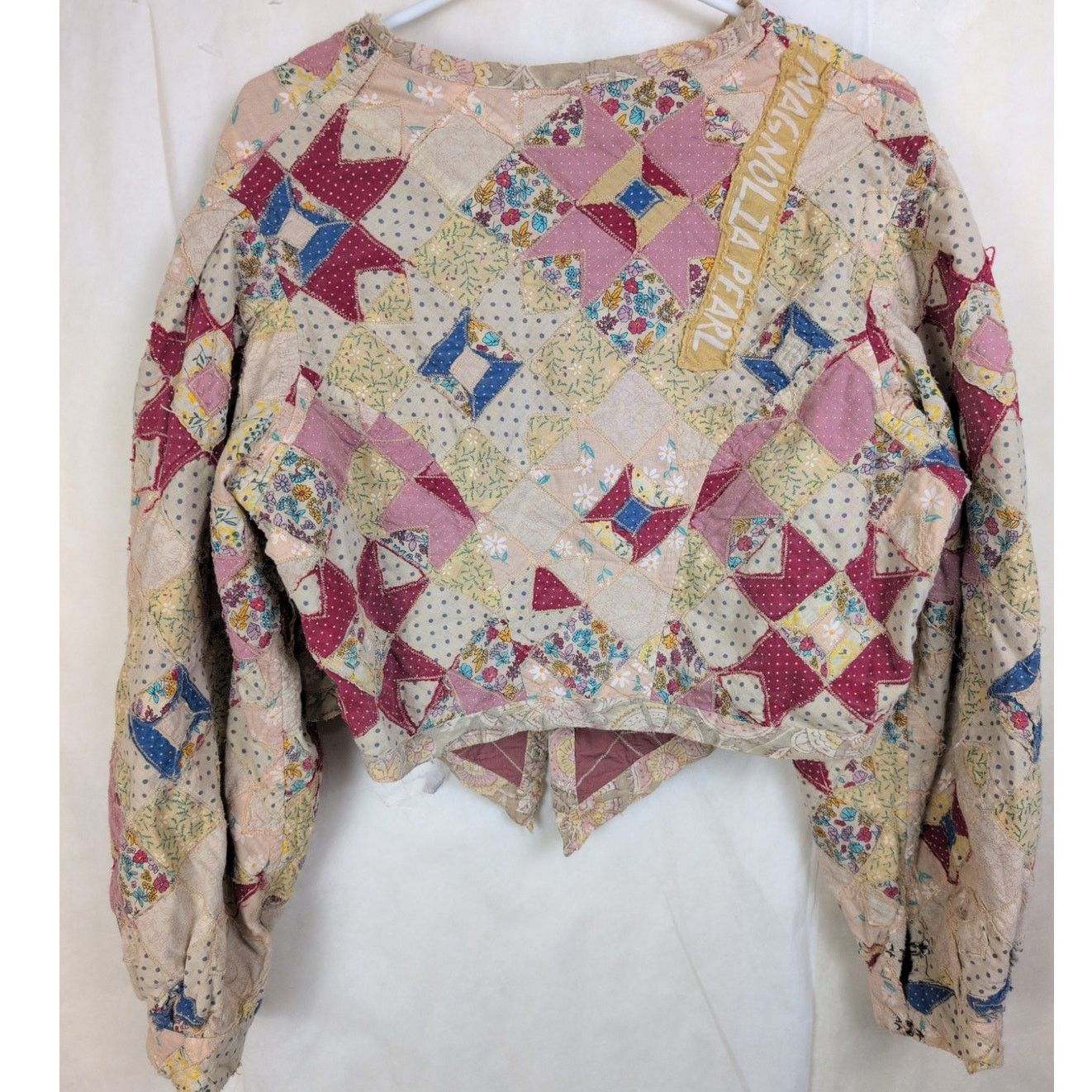 Magnolia Pearl Magnolia Pearl Luisa patchwork quilt jacket Cotton One Size Size ONE SIZE - 4 Thumbnail