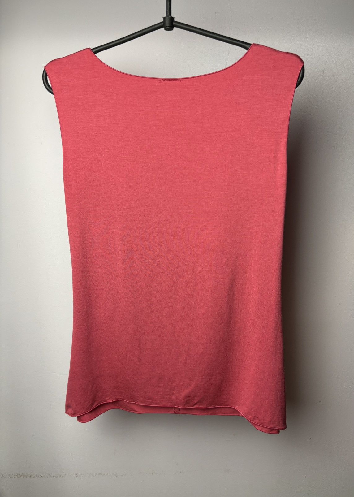 Armani Collezioni Armani Collezioni Ruched Sleeveless Top Pink Womens US 12 Size XL / US 12-14 / IT 48-50 - 6 Thumbnail