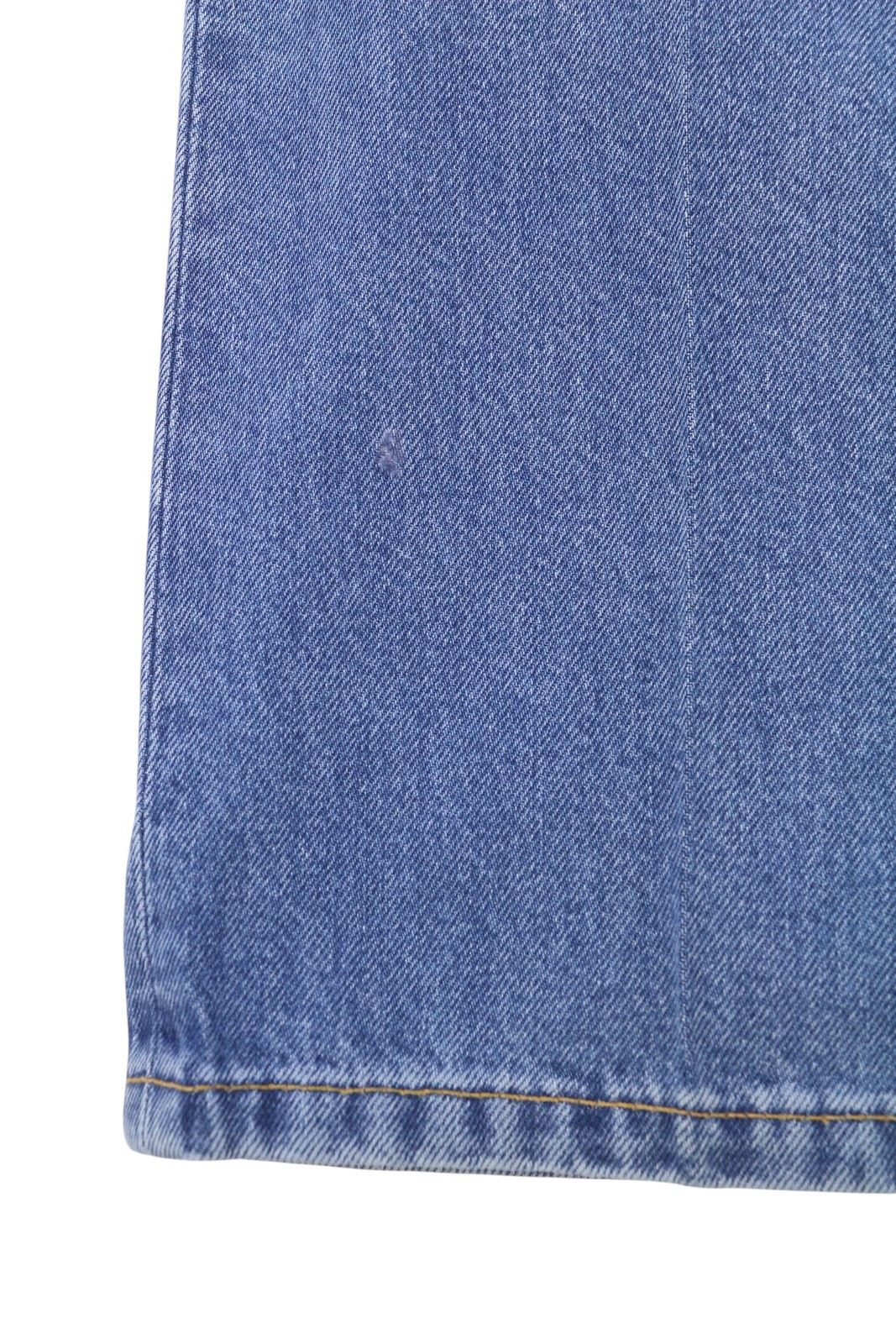 Levi's STA-PREST W28/L30 Flare Big E Zip Denim Blue Jeans 87094 Size US 28 / EU 44 - 11 Thumbnail
