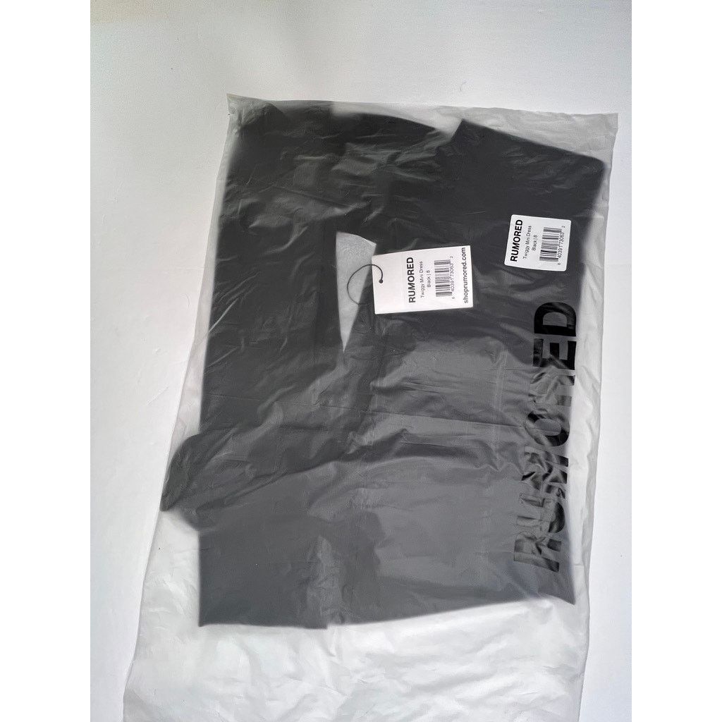 Other Rumored Twiggy Mini Dress 8 Black Party LBD Old Money Size M / US 6-8 / IT 42-44 - 6 Thumbnail