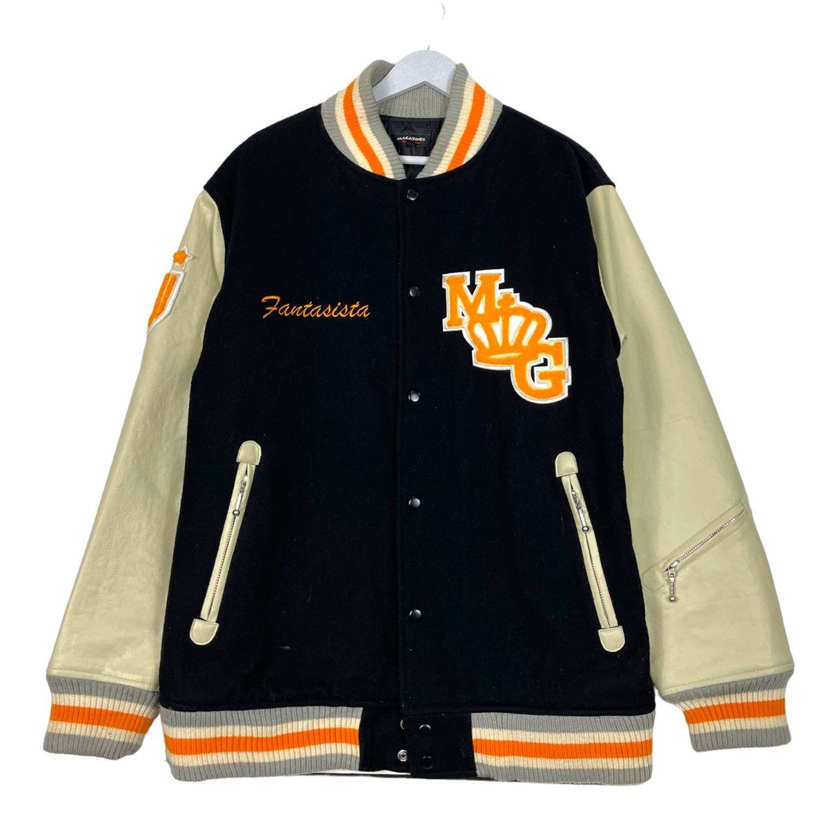 Fragment Design × Japanese Brand 💥MAGAZINE JAPAN RIOT SNAP BOMBER VARSITY Size US L / EU 52-54 / 3 - 1 Thumbnail