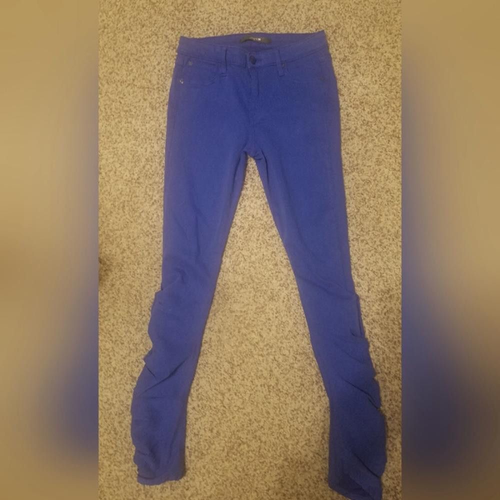 Designer Joes Blue Skinny Jeans Size 28 Size 28" / US 6 / IT 42 - 2 Thumbnail