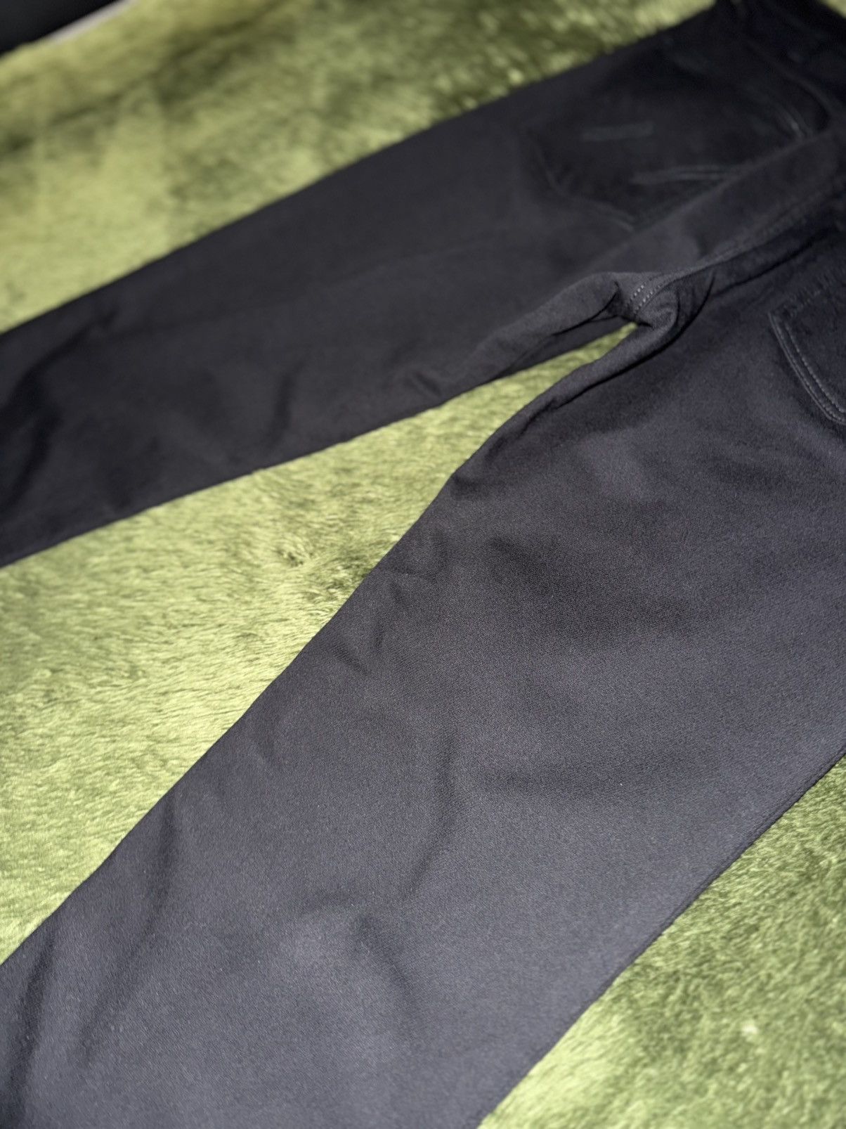 Wrangler [32] Wrangler Japan Warm Touch Cotton-Blend Pants – Black Size US 32 / EU 48 - 11 Thumbnail