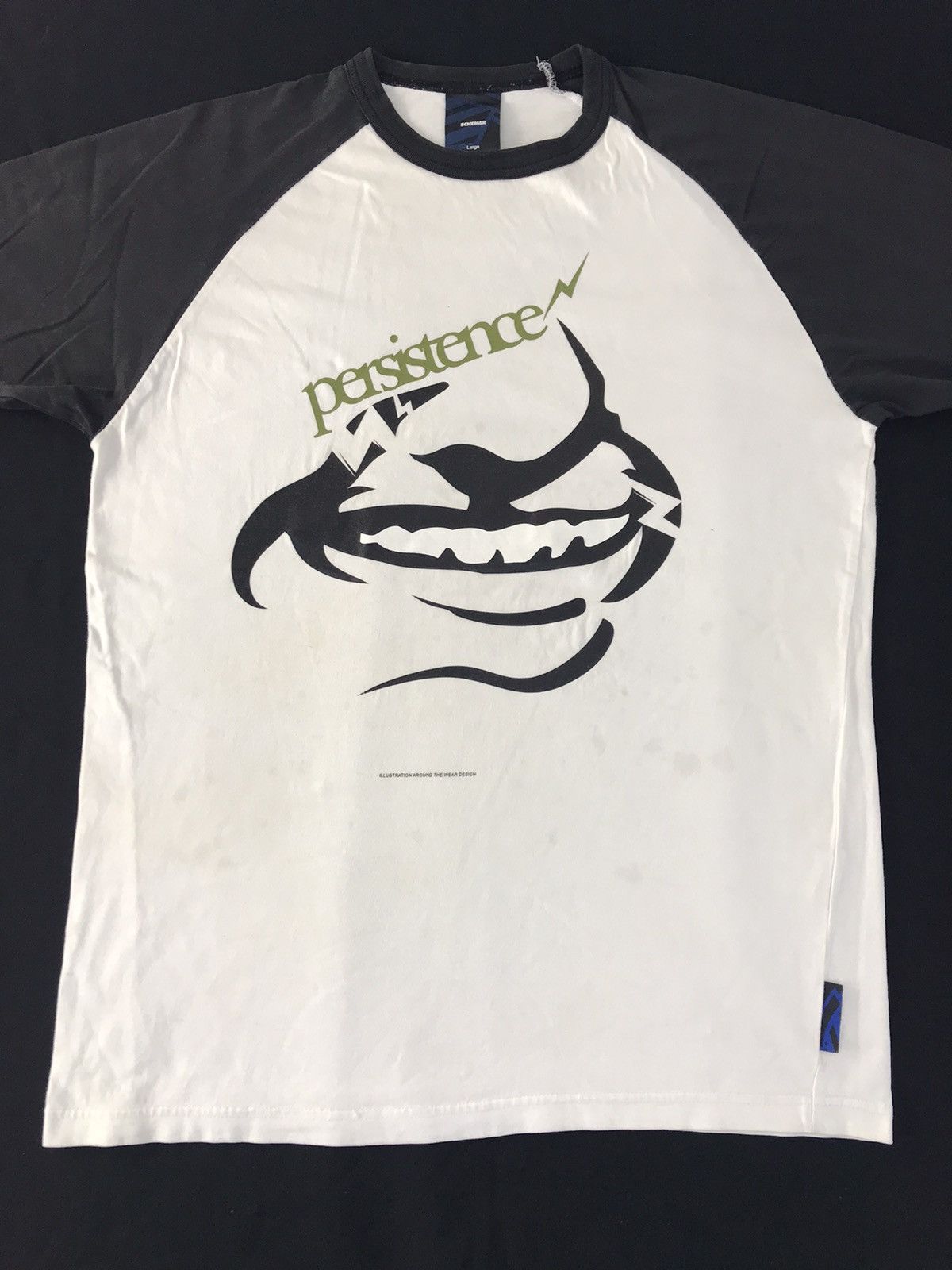 Japanese Brand Schemer Persistence Raglan Big Mouth Printed Tee Size US M / EU 48-50 / 2 - 3 Thumbnail