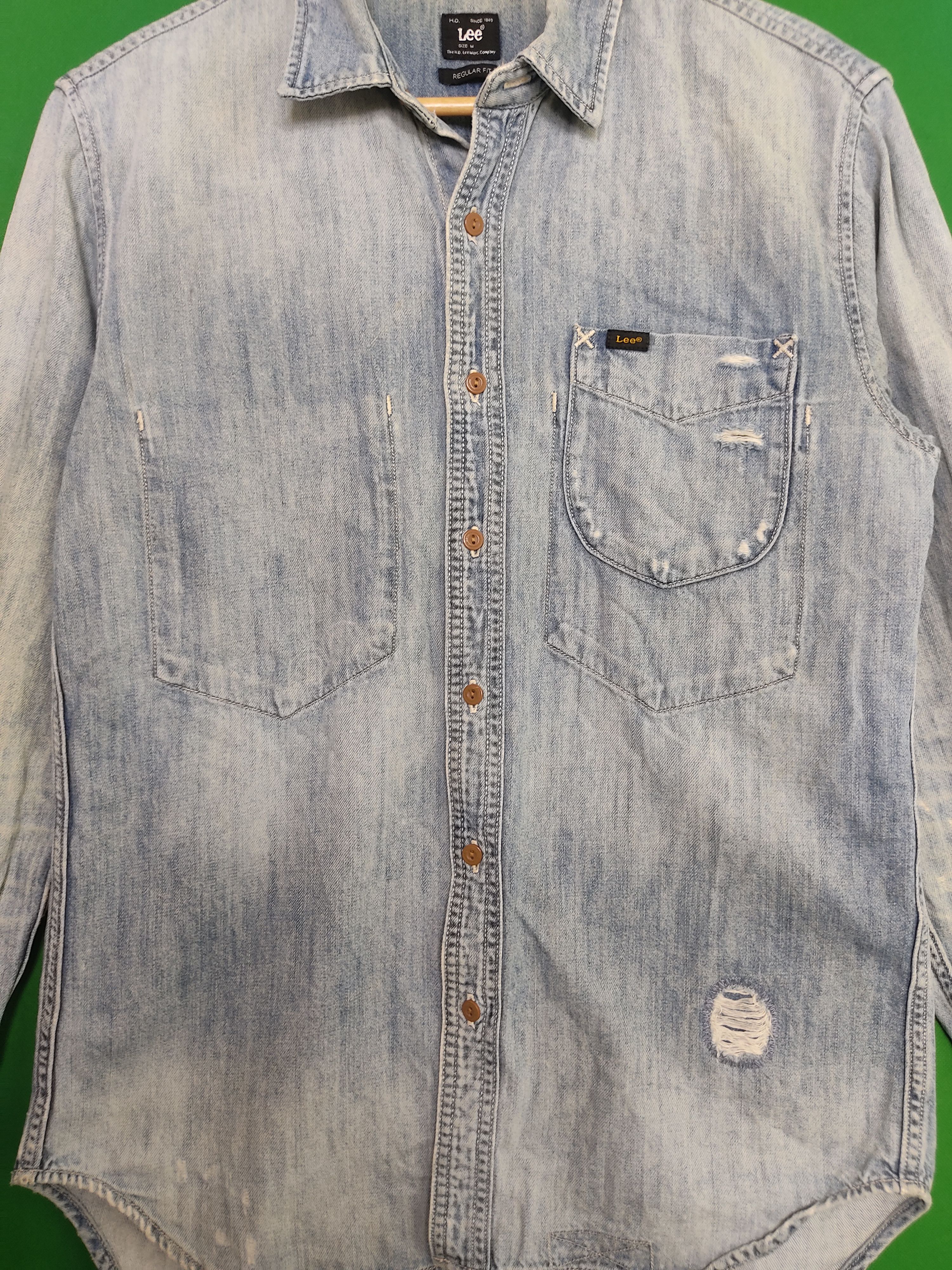 Lee Vintage Lee Denim Button Up Size US M / EU 48-50 / 2 - 7 Thumbnail
