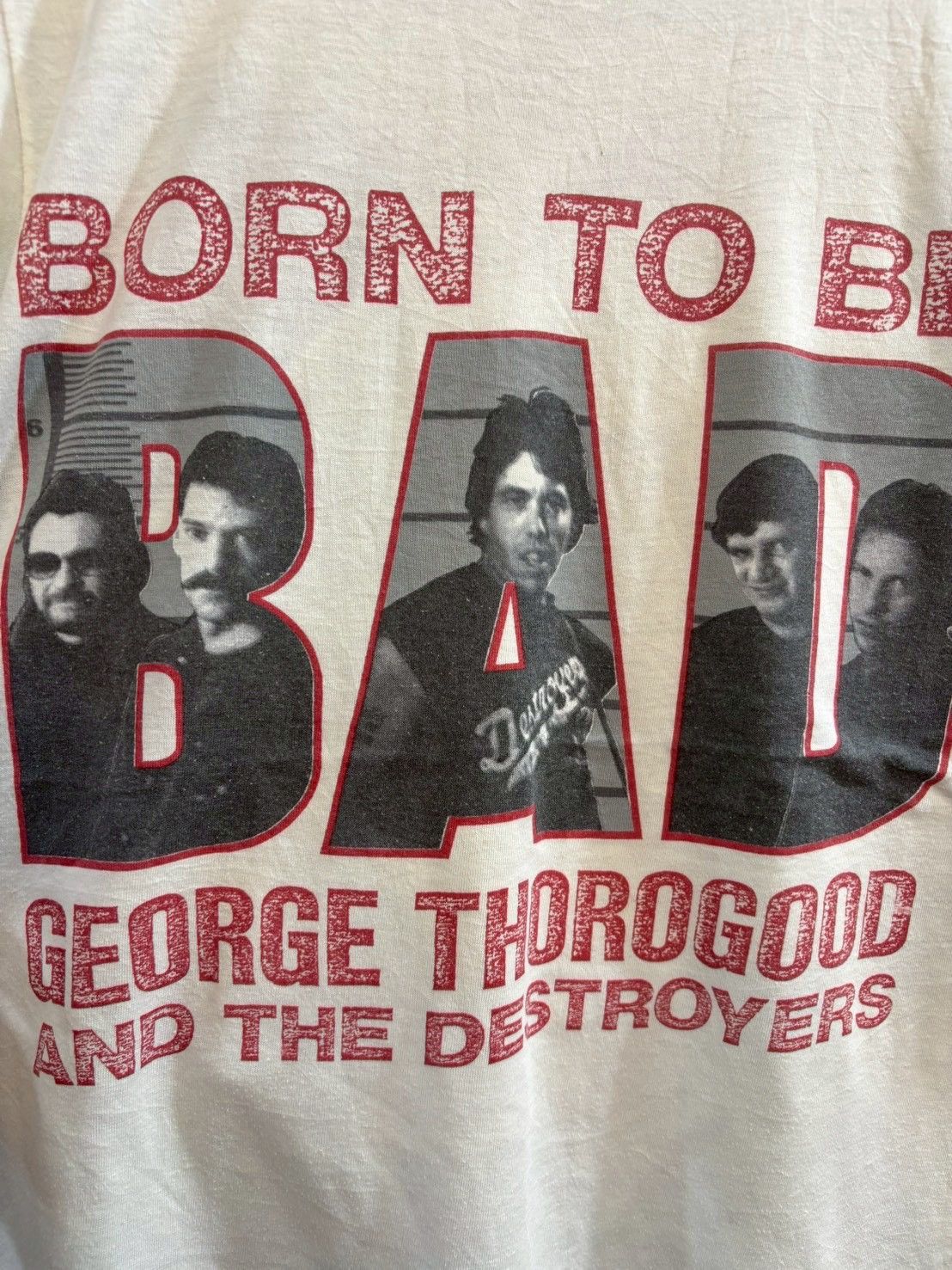 Band Tees Born to be BAD 80’s Size US L / EU 52-54 / 3 - 4 Thumbnail