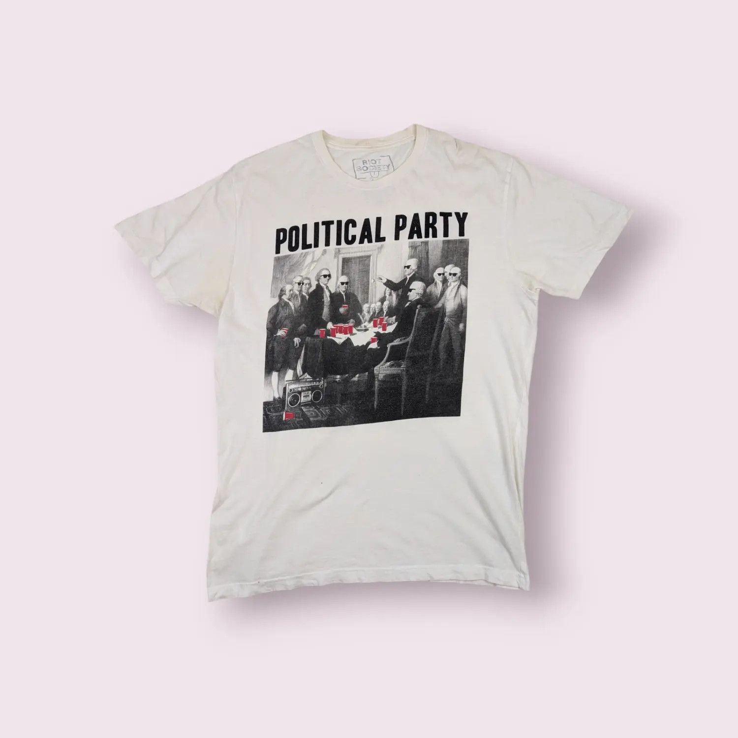 Riot Society RIOT SOCIETY Political Party T-Shirt Size US L / EU 52-54 / 3 - 1 Thumbnail