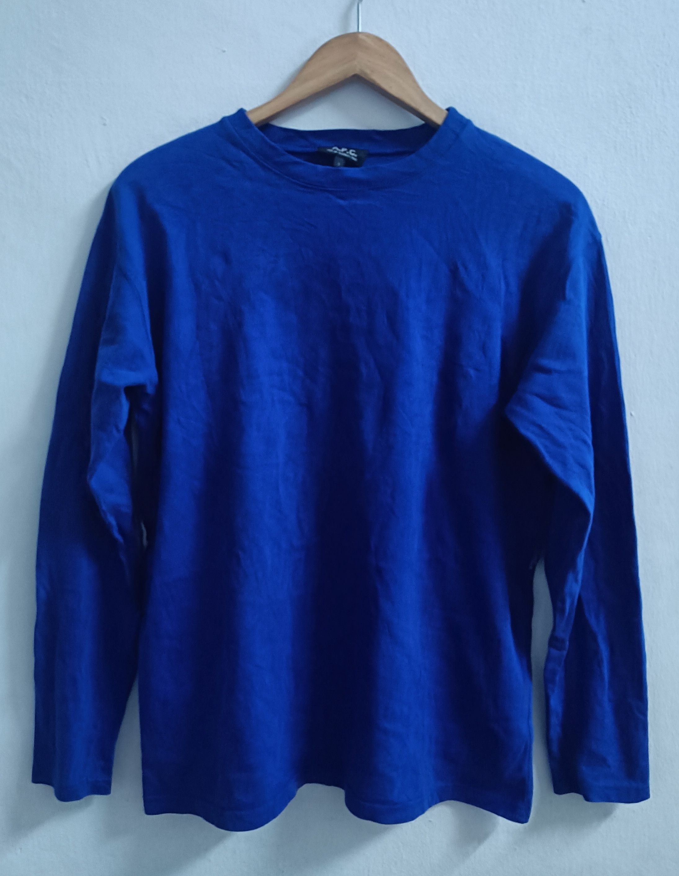 A.P.C. 🔥🔥 Rare APC Long Sleeve Tee Size US S / EU 44-46 / 1 - 1 Thumbnail