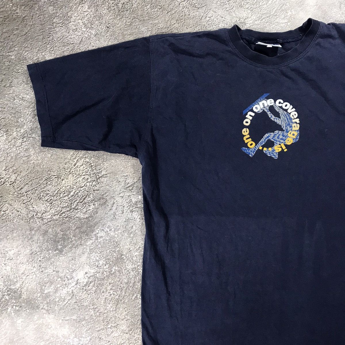 Vintage Vintage 90s Reebok Invitation To Dunk Graphic Tee Streetwear Size US L / EU 52-54 / 3 - 4 Thumbnail