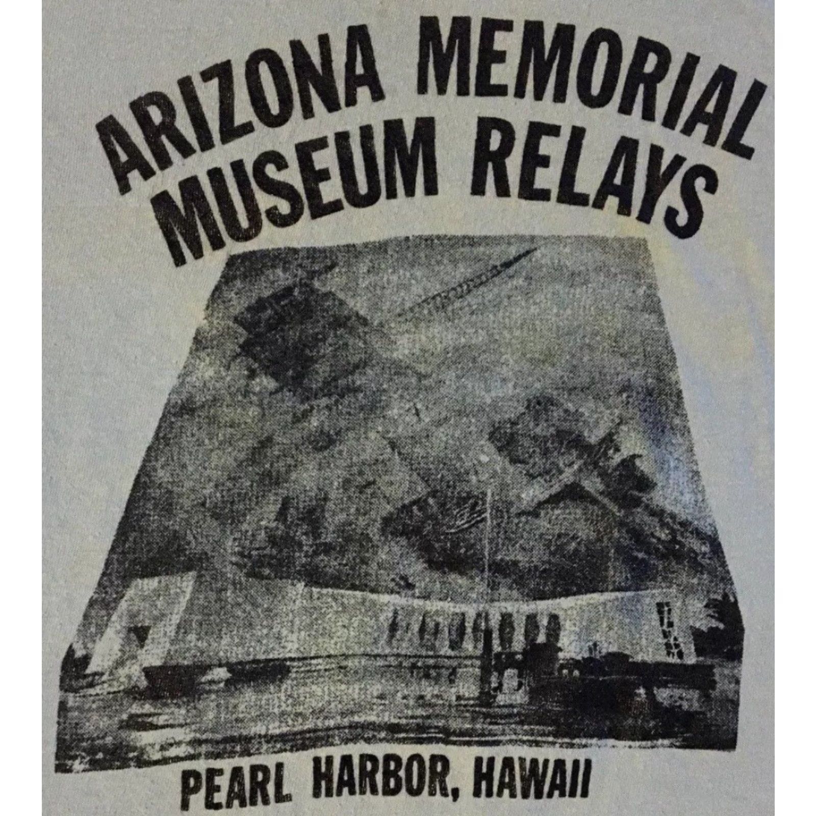 Vintage Vtg 80s Arizona Pearl Harbor Faded Marathon Shirt S Hawaii Army Military Grunge T-Shirt Men Blue USA 80s 90s Military Vintage Single Stitch Shirt Mens Size US S / EU 44-46 / 1 - 3 Thumbnail