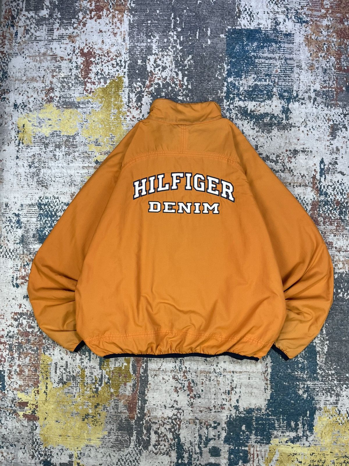 Tommy Hilfiger Vtg Tommy Hilfiger Denim Reversible Jackets Size US XL / EU 56 / 4 - 1 Thumbnail