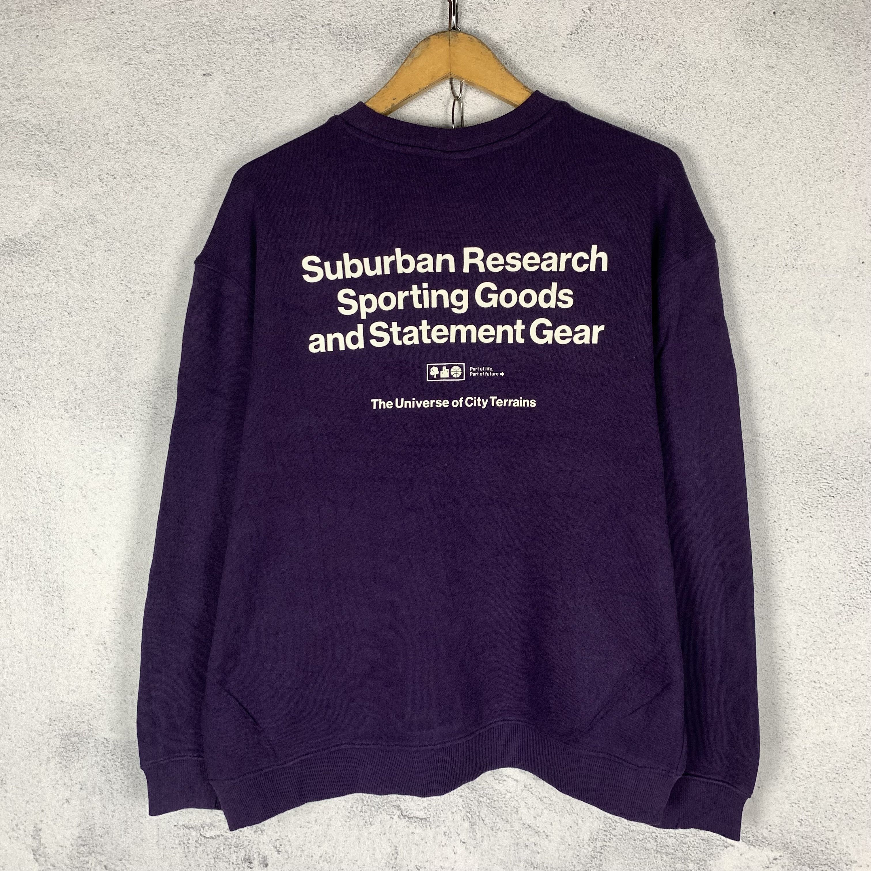 H&M H&M University CIty Terrains Oversized Sweatshirt Crewneck Size US M / EU 48-50 / 2 - 1 Thumbnail