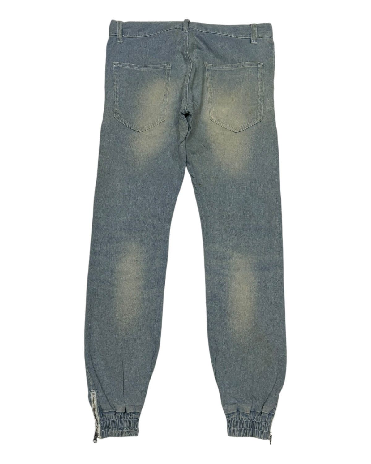 JACKROSE 🔥JACKROSE PATCHWORK DISTRESS SWEATPANTS JEANS Size US 31 - 8 Thumbnail