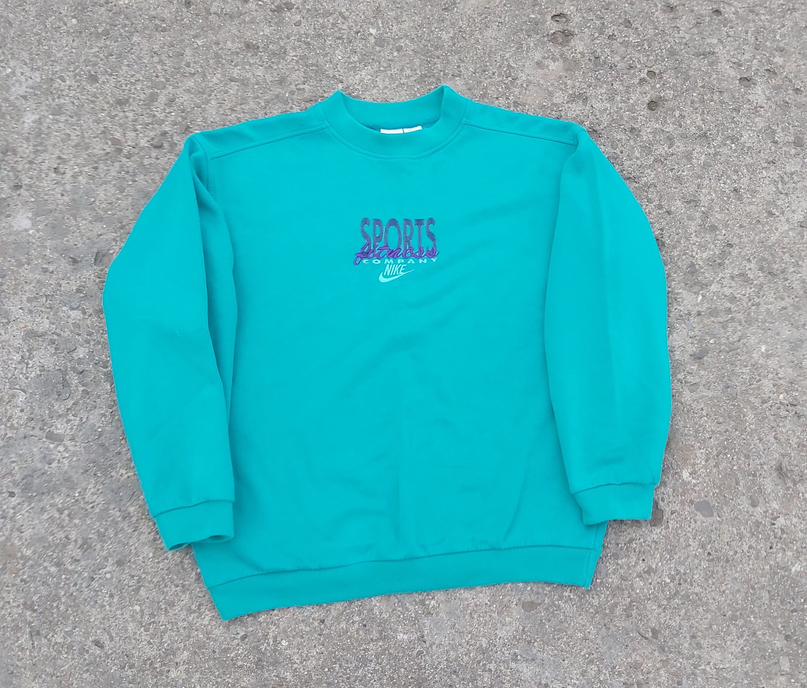 Nike × Vintage rare VTG 80s 90s Nike Sports Fitness Company L/G Size US L / EU 52-54 / 3 - 4 Thumbnail